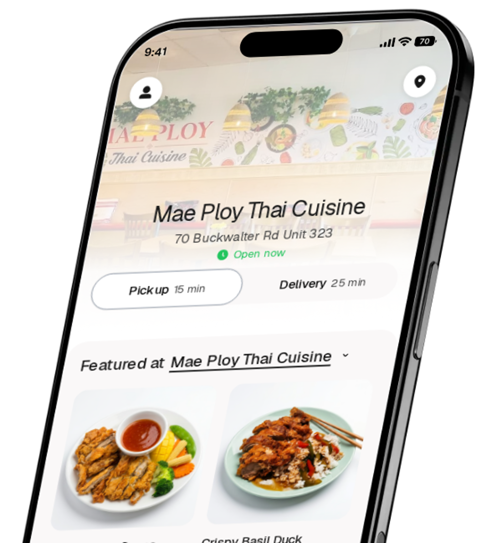Mae Ploy Thai Cuisine app preview