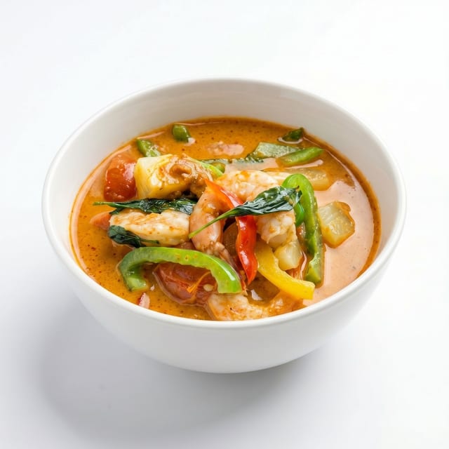 Shrimp Pineapple Curry.