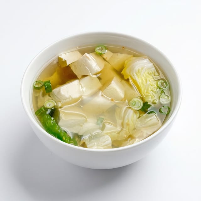 Veggie N’ Tofu Soup.