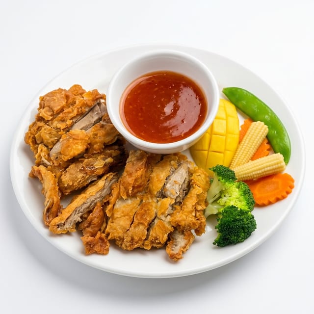 Duck Mango Sauce.
