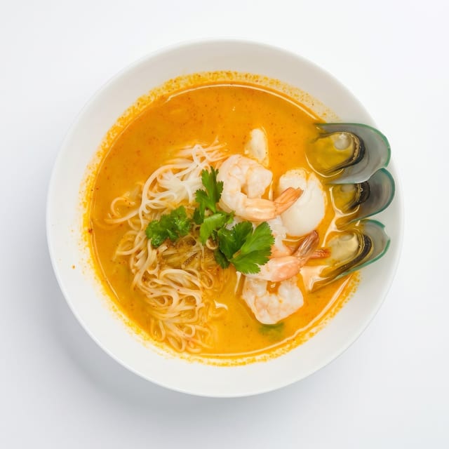 Tom Yum Noodle Soup.